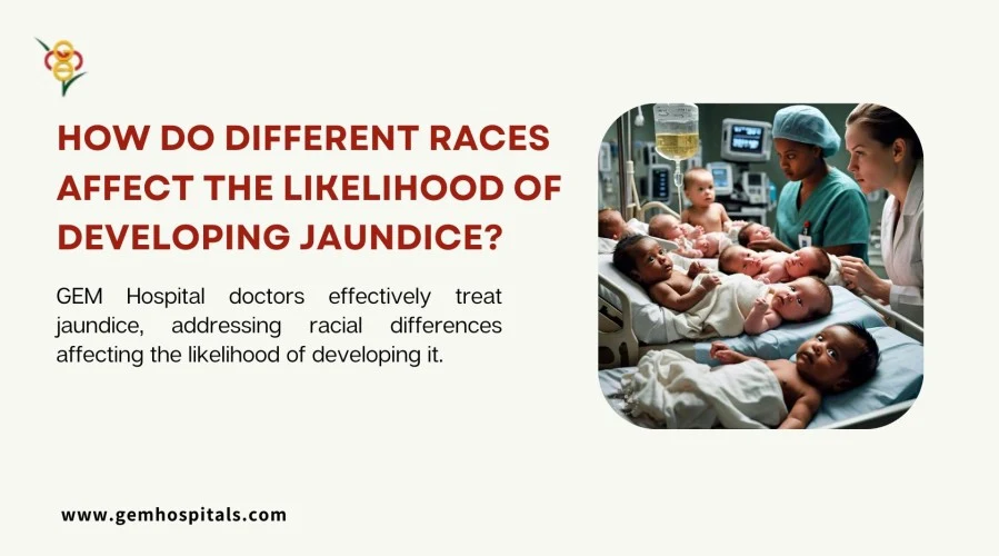 How Do Different Races Affect the Likelihood of Developing Jaundice?