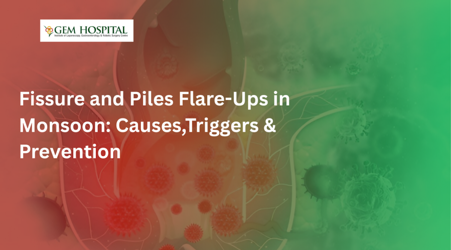 Fissure and Piles Flare-Ups in Monsoon: Causes,Triggers & Prevention