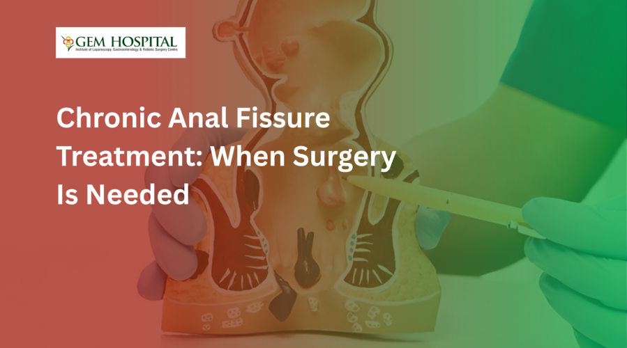 Chronic Anal Fissure Treatment: When Surgery Is Needed