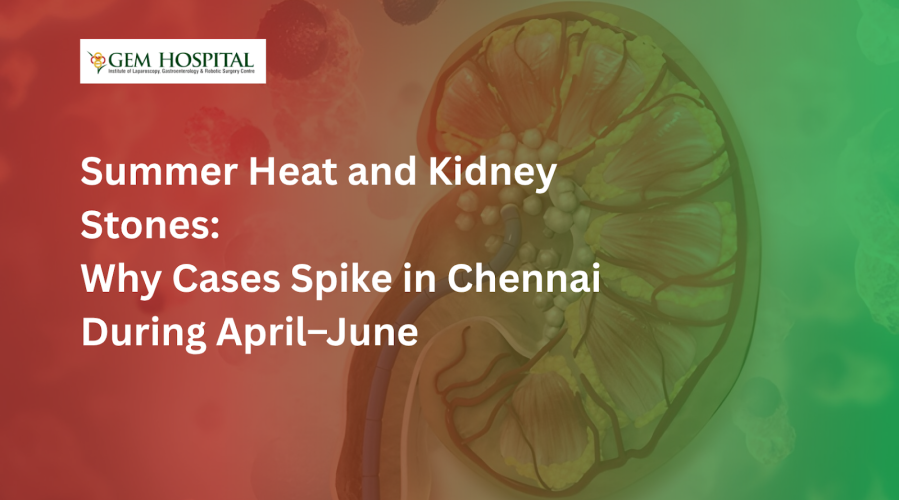 Summer Heat and Kidney Stones: Why Cases Spike in Chennai During April–June