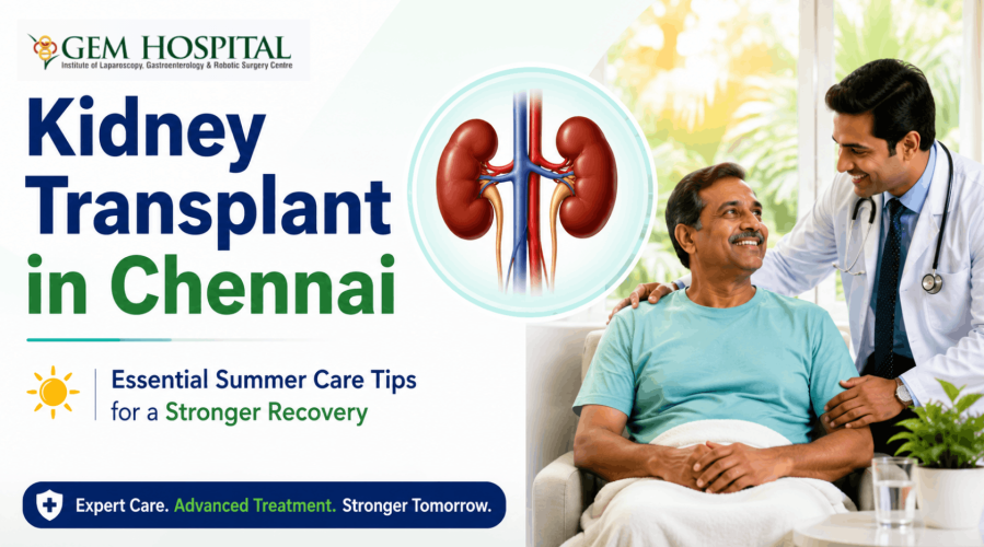 Kidney Transplant in Chennai – Essential Summer Care Tips for a Stronger Recovery