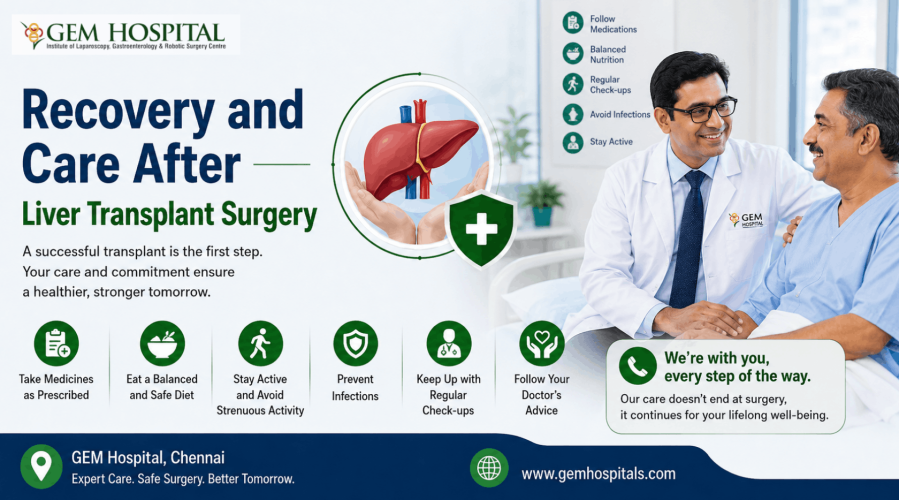 Recovery and Care After Liver Transplant Surgery
